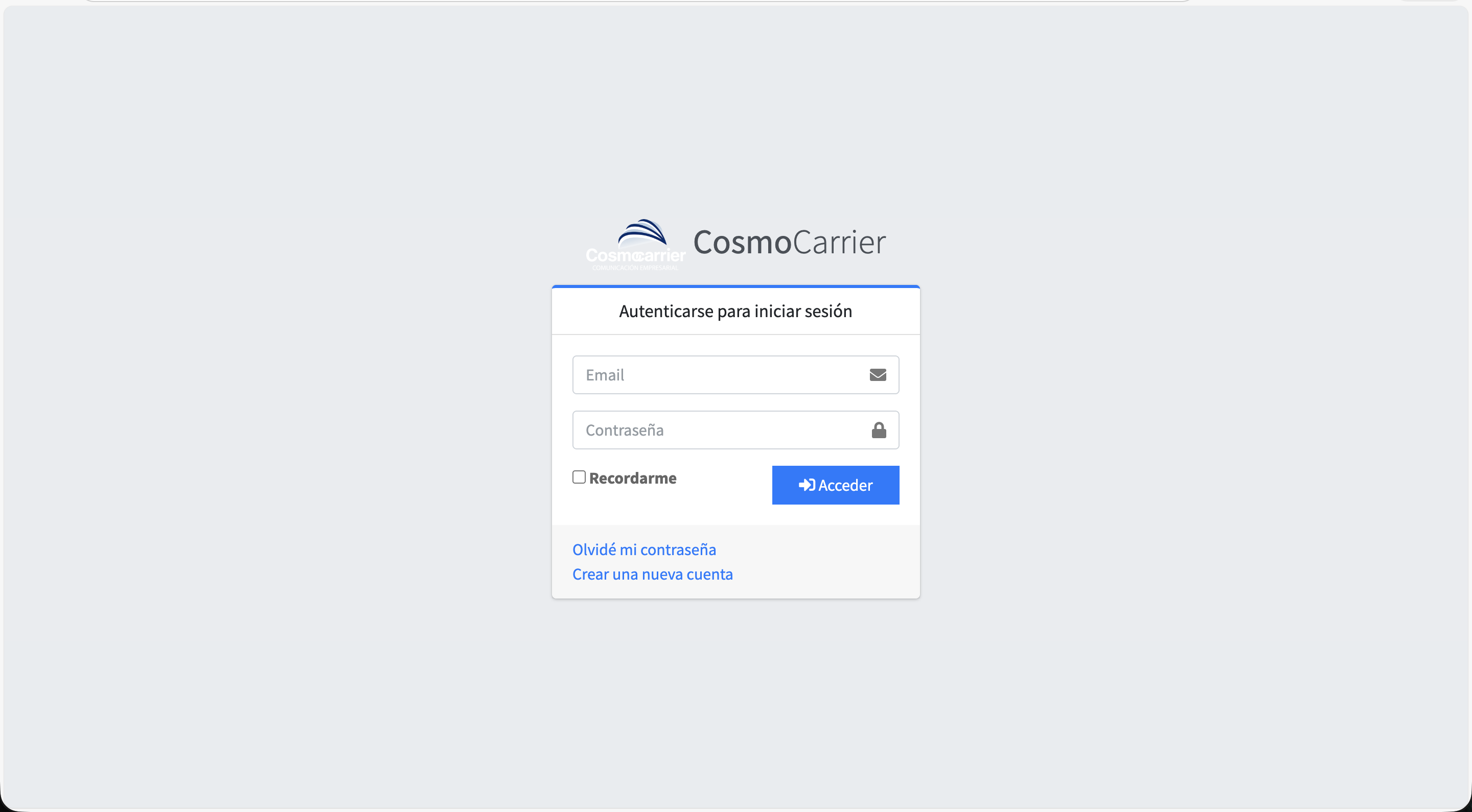 COSMOCARRIER Platform